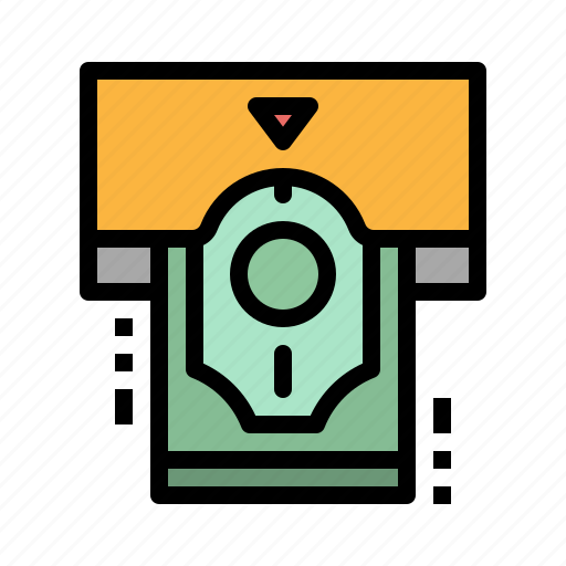Atm, cash, machine, money, notes icon - Download on Iconfinder