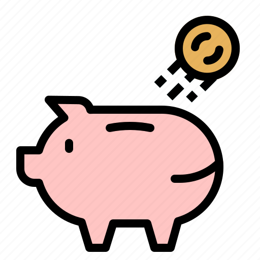 Bank, coin, money, piggy, save icon - Download on Iconfinder