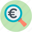 analysis, analytics, finance, financial, search euro 