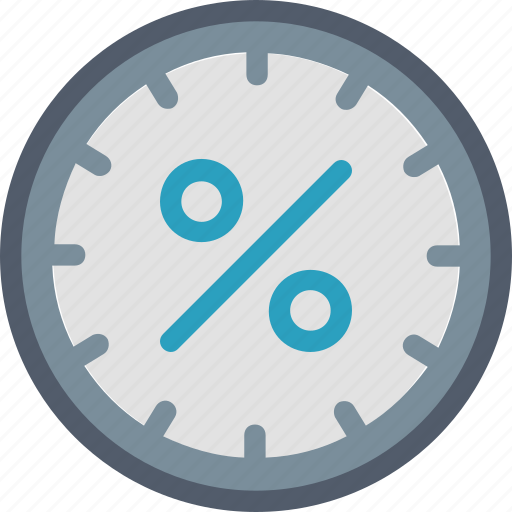 Time, circle, clock, percent, percentage, round icon - Download on Iconfinder
