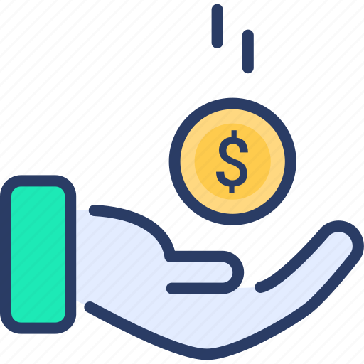 Donation, funding, hand icon - Download on Iconfinder