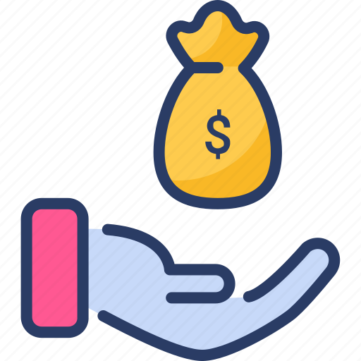 Finance, hand, investments, money icon - Download on Iconfinder
