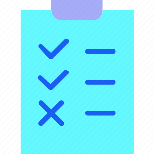 Check, checklist, clipboard, document, finance, list, mark icon - Download on Iconfinder