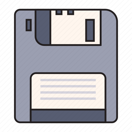 Chip, diskette, floppy, hardware, save icon - Download on Iconfinder