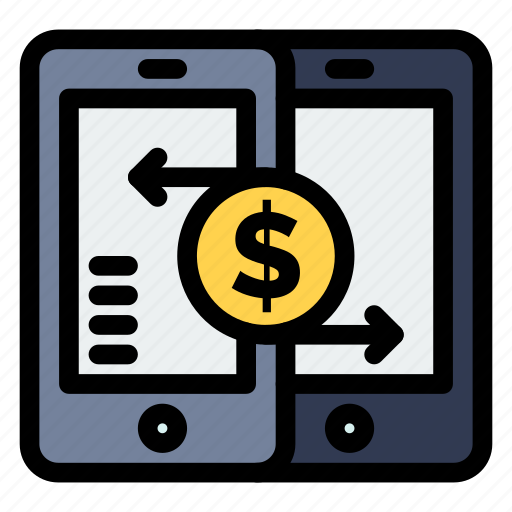 Mobile, payment, payments, peer, smartphone icon - Download on Iconfinder