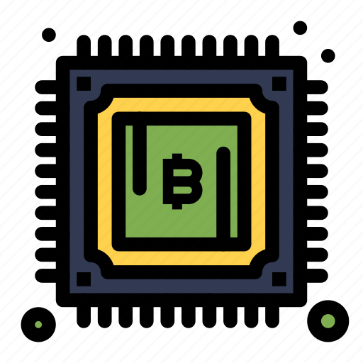 Bitcoin, cryptocurrency, mining, power icon - Download on Iconfinder