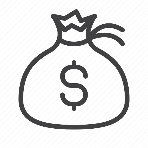 Bag, dollar, money, savings icon - Download on Iconfinder