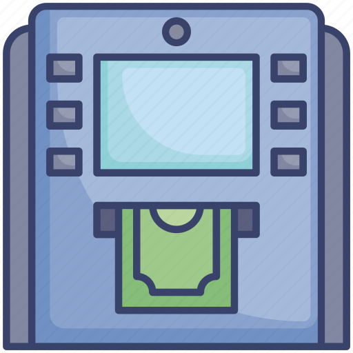 Atm, cash, finance, machine, money, payment icon - Download on Iconfinder