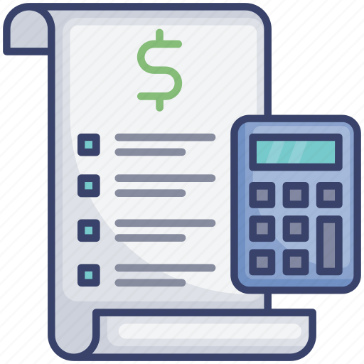 Calculate, calculations, checklist, dollar, finance, money icon - Download on Iconfinder