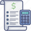 calculate, calculations, checklist, dollar, finance, money 