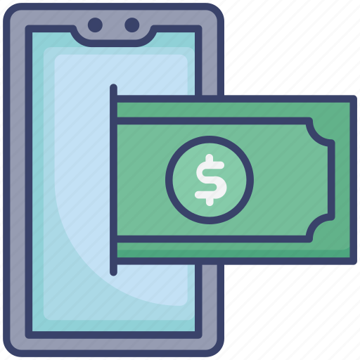 Cash, dollar, finance, mobile, online, payment, smartphone icon - Download on Iconfinder