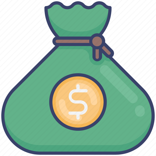 Bag, cash, dollar, finance, money, savings icon - Download on Iconfinder