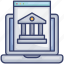 bank, browser, computer, laptop, online, webpage, website 