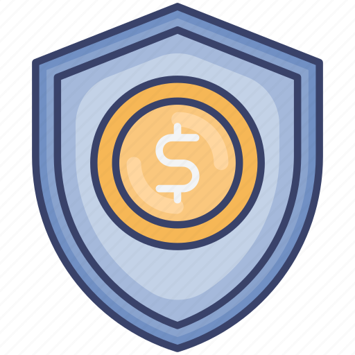 Dollar, finance, money, protection, safety, shield icon - Download on Iconfinder