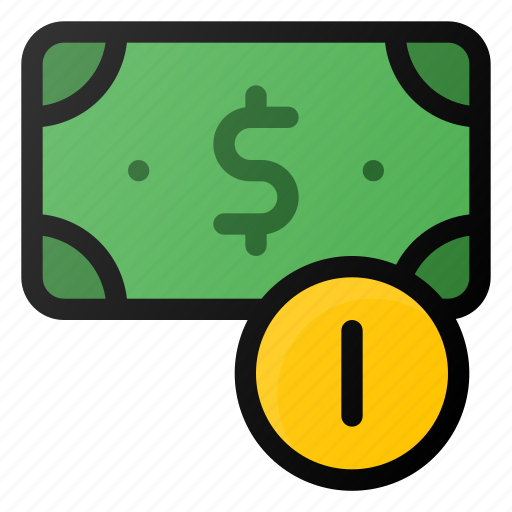 Bill, cash, change, coun, dollar icon - Download on Iconfinder
