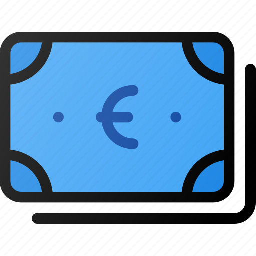 Bill, cash, euro, money, stack icon - Download on Iconfinder
