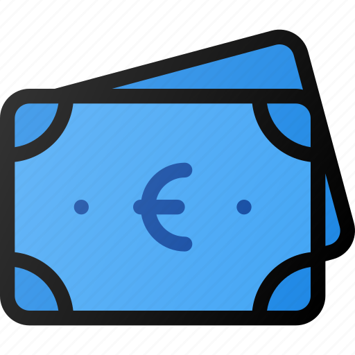 Bill, cash, euro, money, stack icon - Download on Iconfinder