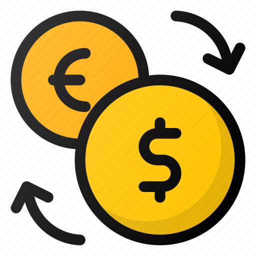Curency, dollar, euro, exchange, money icon - Download on Iconfinder