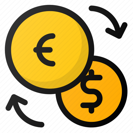 Curency, dollar, euro, exchange, money icon - Download on Iconfinder
