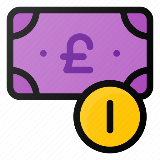 Bill, cash, change, coin, money, pound icon - Download on Iconfinder