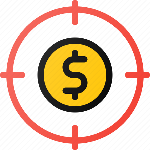 Dollar, goal, money, target icon - Download on Iconfinder