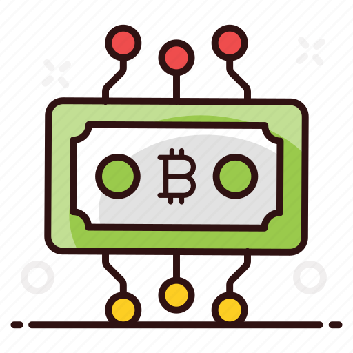 Banknote, bitcoin, bitcoin banknote, bitcoin currency, blockchain money, finance, paper money icon - Download on Iconfinder