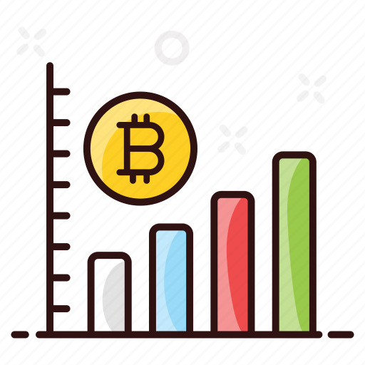 Bar graph, bitcoin, bitcoin growth, cryptocurrency chart, cryptocurrency graph, dynamic bitcoin icon - Download on Iconfinder