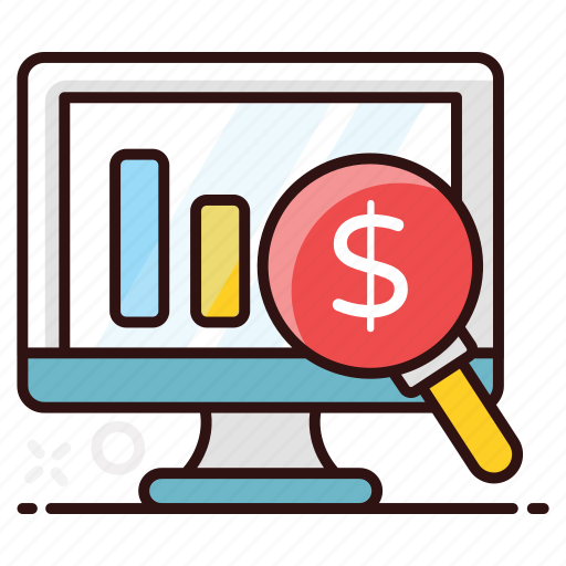 Analysis, business, business analysis, business exploration, business research, data analytics, finance search icon - Download on Iconfinder