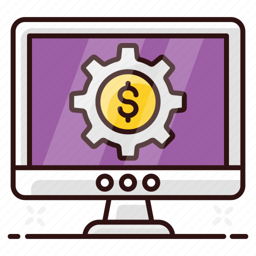 Business management, corporate setting, financial, financial configuration, management, money management icon - Download on Iconfinder