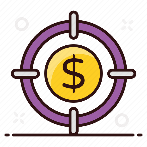 Business objective, business target, corporate aim, financial, financial focus, financial target, target icon - Download on Iconfinder
