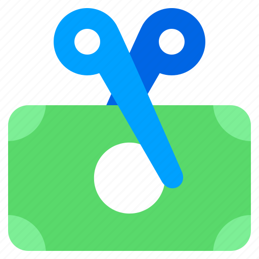 Cut, scrissors, tax, money, taxes, bill icon - Download on Iconfinder
