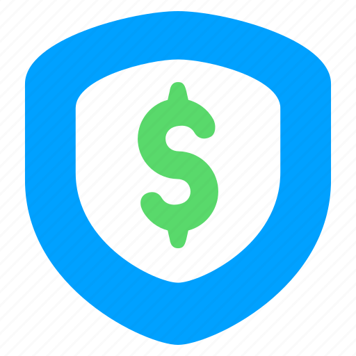 Invesment, insurance, guarantee, money, shield icon - Download on Iconfinder