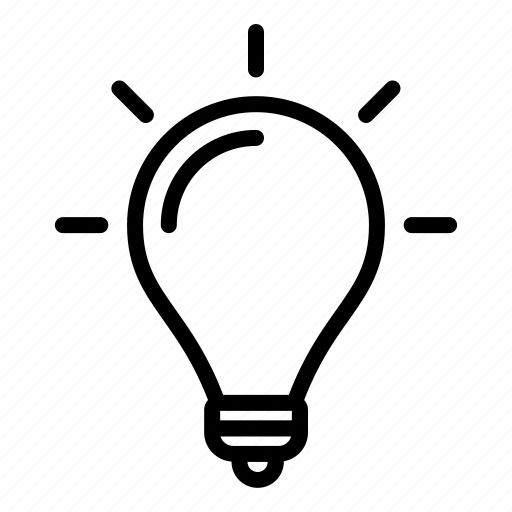 Light bulb, light, lamp, idea, business, marketing icon - Download on Iconfinder