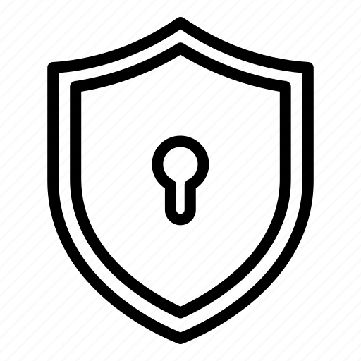 Shield, security, protection, lock, safety, locked, key icon - Download on Iconfinder
