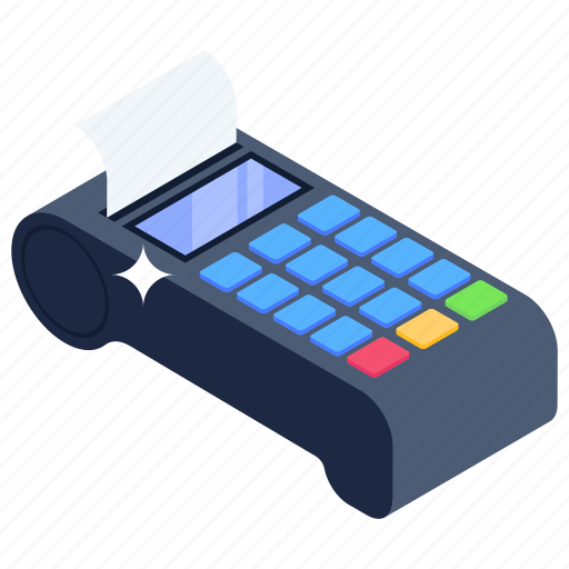 Cash register, pos, cash till, point of sale, card machine icon - Download on Iconfinder