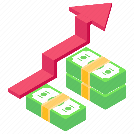 Income increase, financial growth, financial increase, capital increase, trend revenue icon - Download on Iconfinder