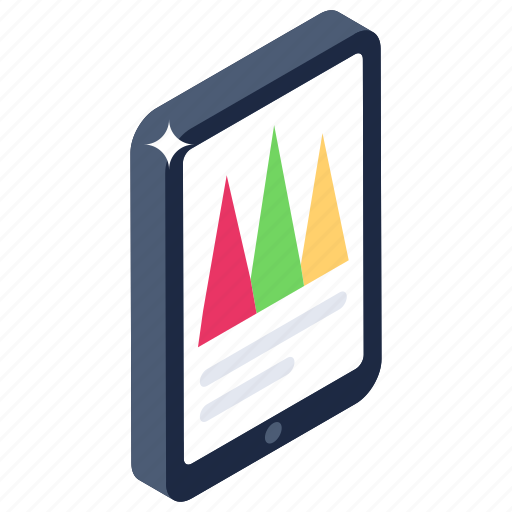 Curve graph, parabola graph, mobile statistics, data visualization, graphical representation icon - Download on Iconfinder