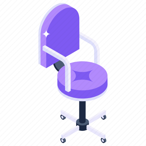 Office chair, office seat, revolving chair, revolving seat, swivel chair, swivel seat icon - Download on Iconfinder
