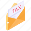 tax mail, banking communication, tax letter, letter, business envelope 