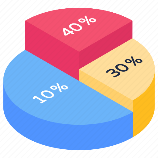 Pie chart, doughnut graph, statistical graphic, data analysis, doughnut chart icon - Download on Iconfinder