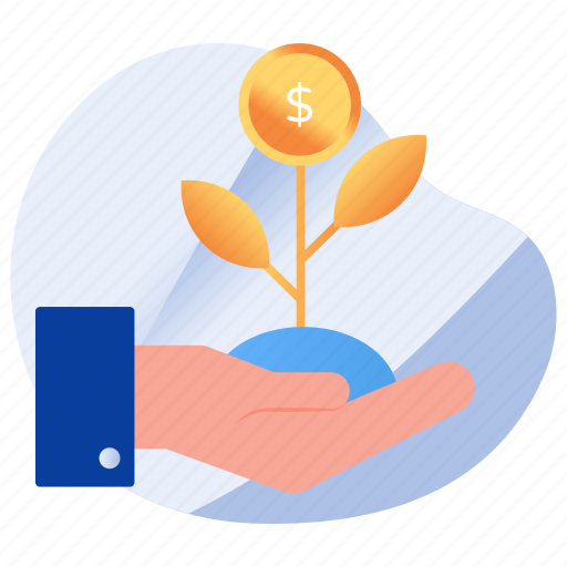 Dollar plant, money plant, money growth, financial growth, investment growth icon - Download on Iconfinder