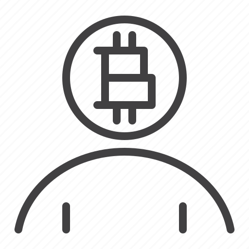 Bitcoin, user, cryptocurrency, miner icon - Download on Iconfinder