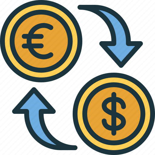 Currency, exchange, dollar, euro, economy icon - Download on Iconfinder