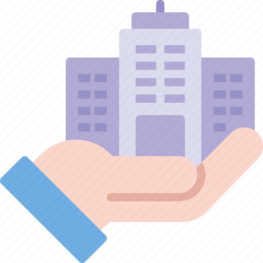Loan, real, estate, hand, apartment, property icon - Download on Iconfinder