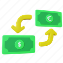 money, exchage, cash, trade, rate, dollar, euro