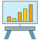 bar chart, graph, growth, presentation