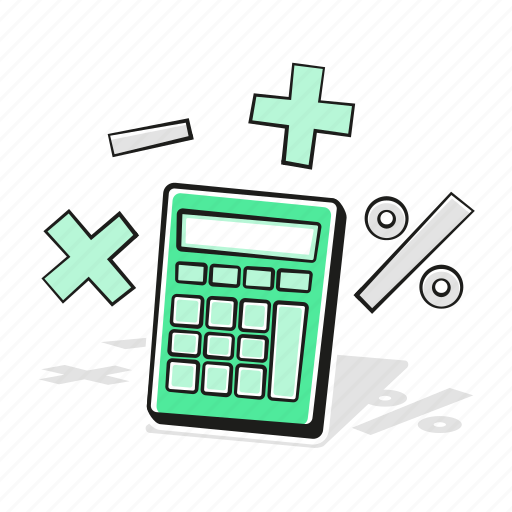 Calculator, math, calculate, finance, mathemetic icon - Download on Iconfinder