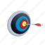 target, arrow, bullseye, direction, goal 