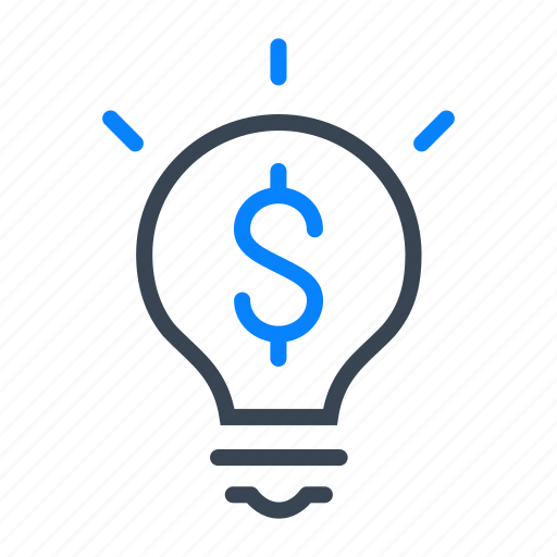 Dollar, money, idea, lightbulb, business, finance icon - Download on Iconfinder