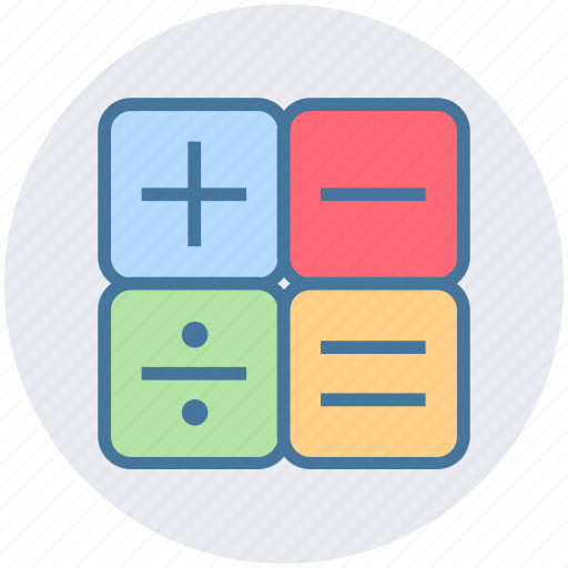 Calc, calculation, calculator, math, numbers icon - Download on Iconfinder